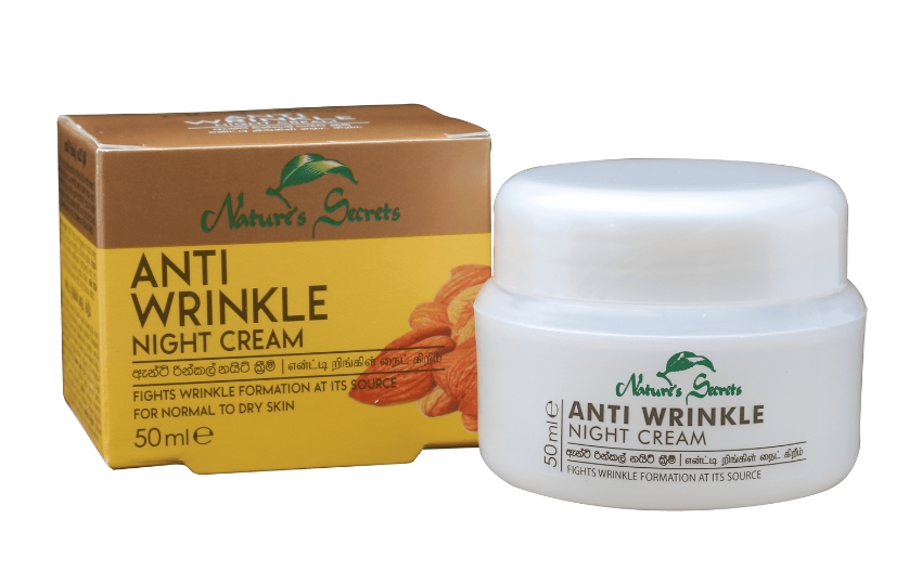 NATURE'S SECRETS ANTI WRINKLE NIGHT CREAM 50ML