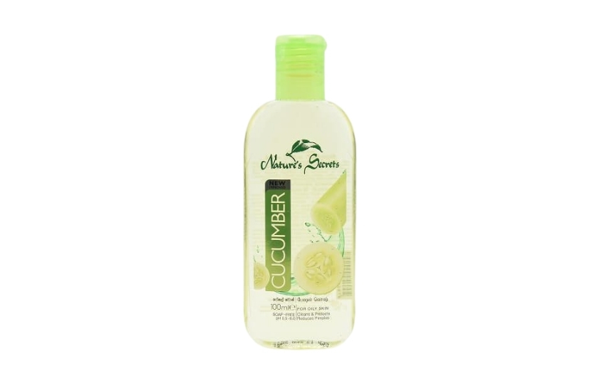 NATURE'S SECRETS CUCUMBER FACE WASH 100ML