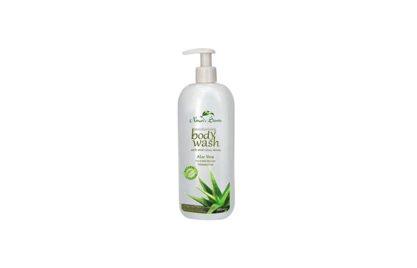 NATURE'S SECRETS MOISTURISING ALOE VERA BODY WASH 380ML