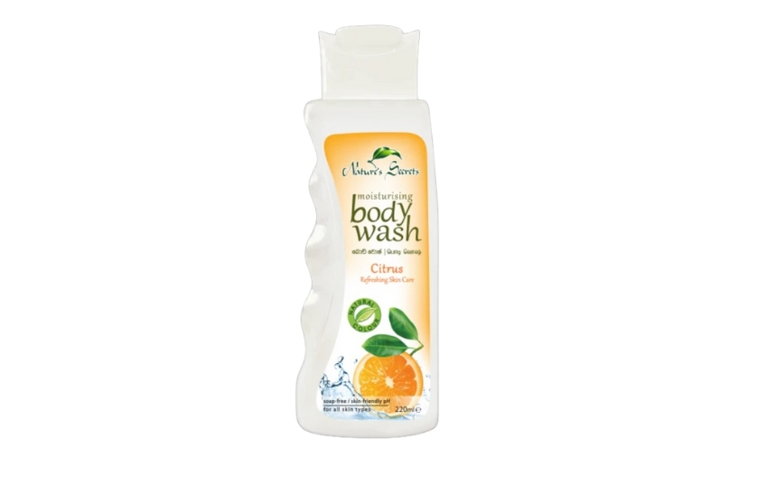 NATURE'S SECRETS MOISTURISING BODY WASH CITRUS 220ML