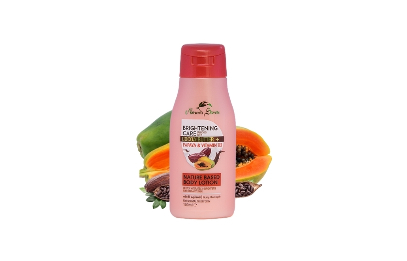 NATURE'S SECRETS PAPAYA BRIGHTENING CARE BODY LOTION 200ML