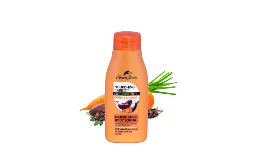 NATURE'S SECTRETS CARROT NOURISHING CARE BODY LOTION 100ML