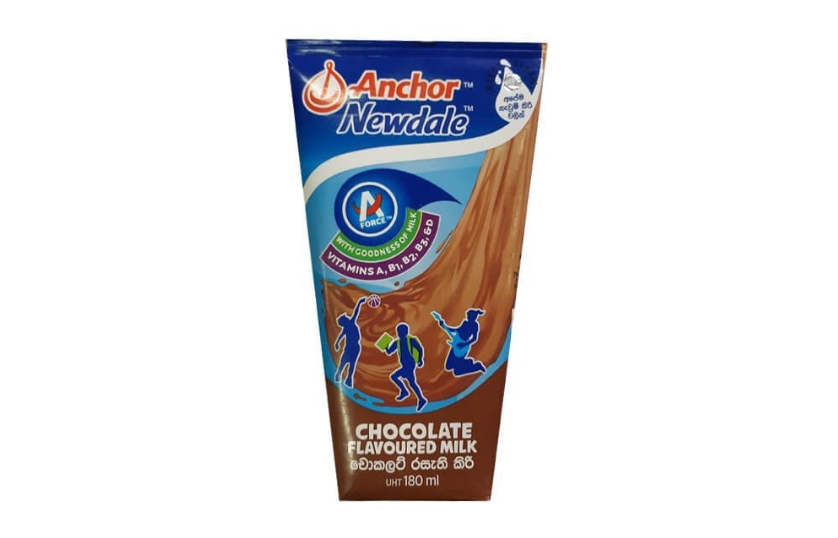 ANCHOR NEWDALE CHOCOLATE FLAVOURED MILK 180ML