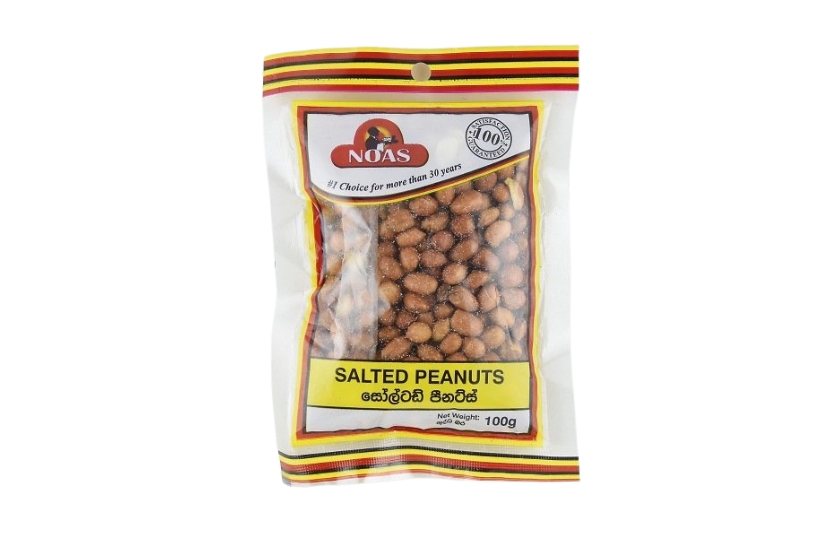 NOAS SALTED PEANUTS 100G