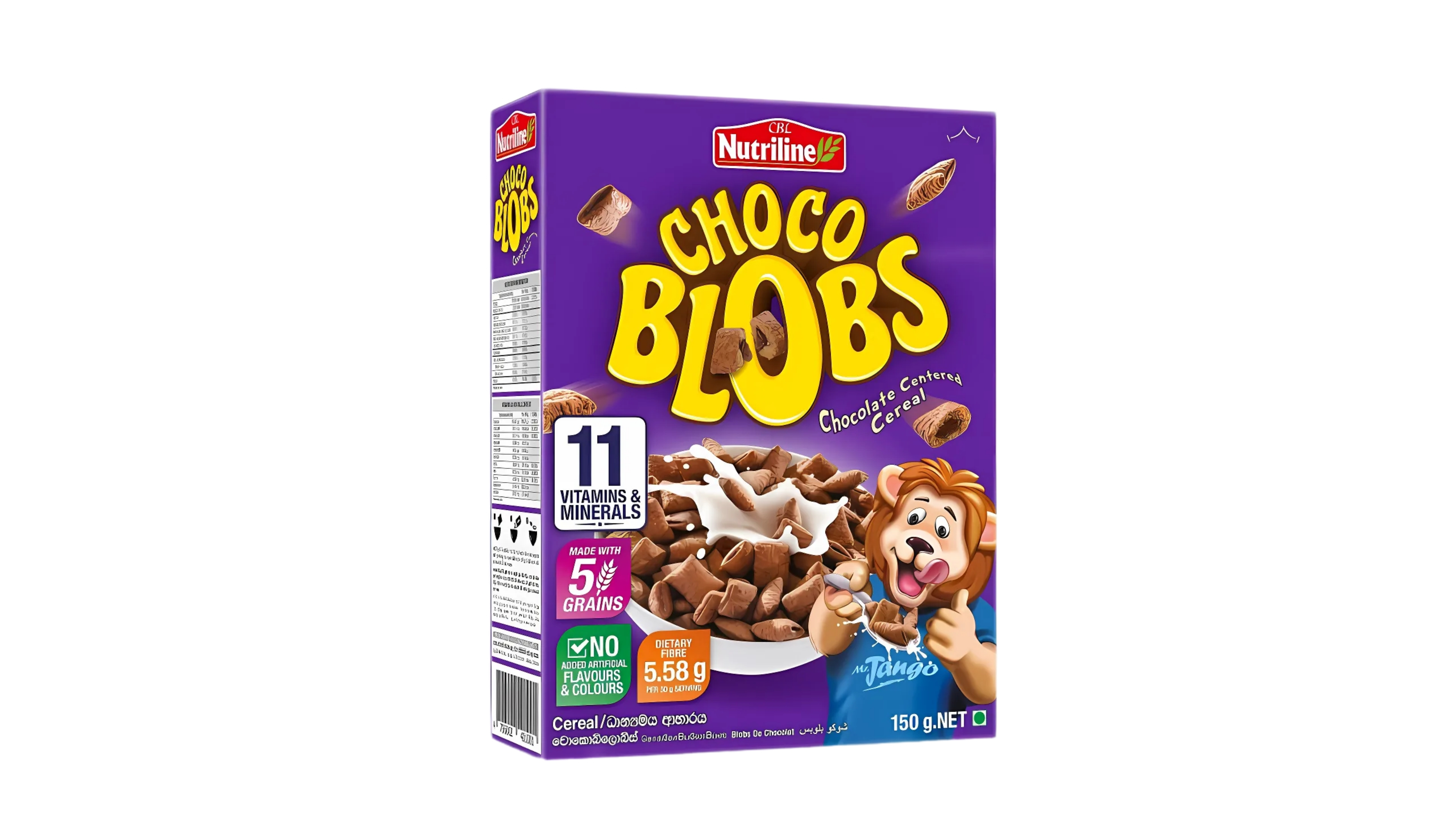 NUTRILINE CHOCO BLOBS 150G