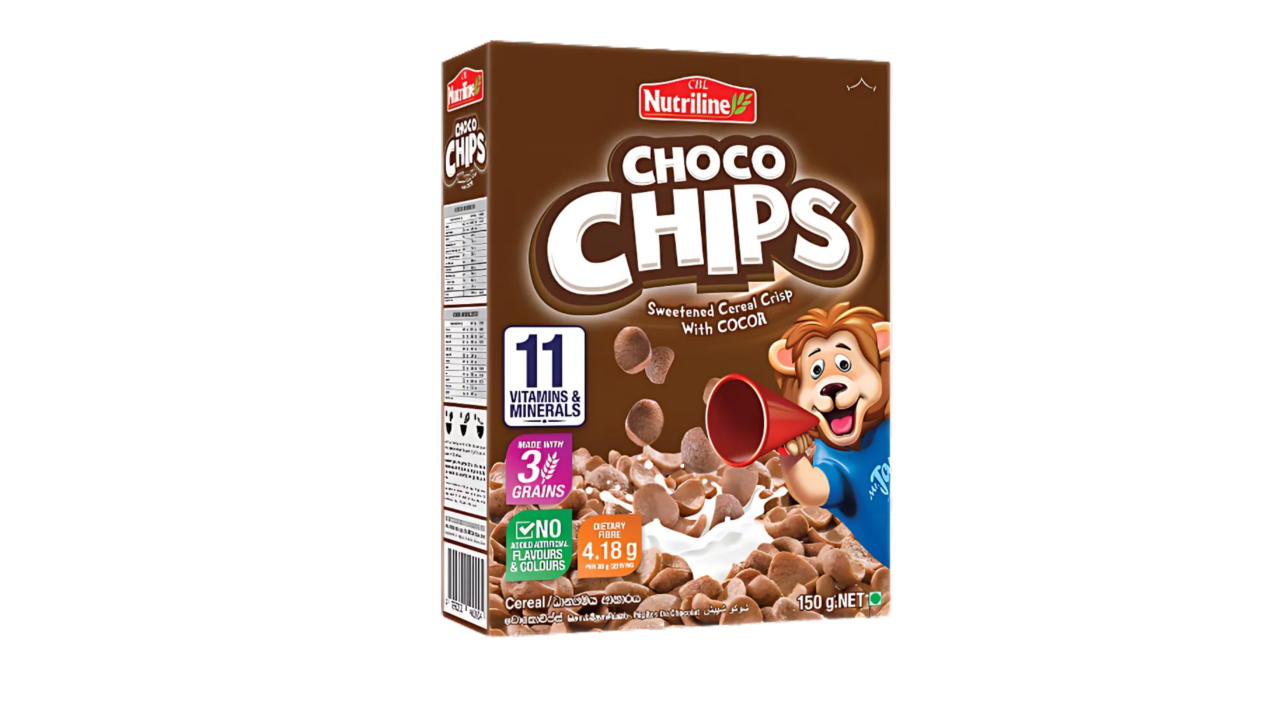 NUTRILINE CHOCO CHIPS 150G