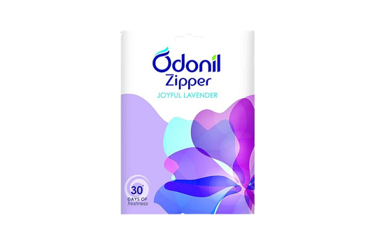 ODONIL  JOYFUL  LAVENDER ZIPPER