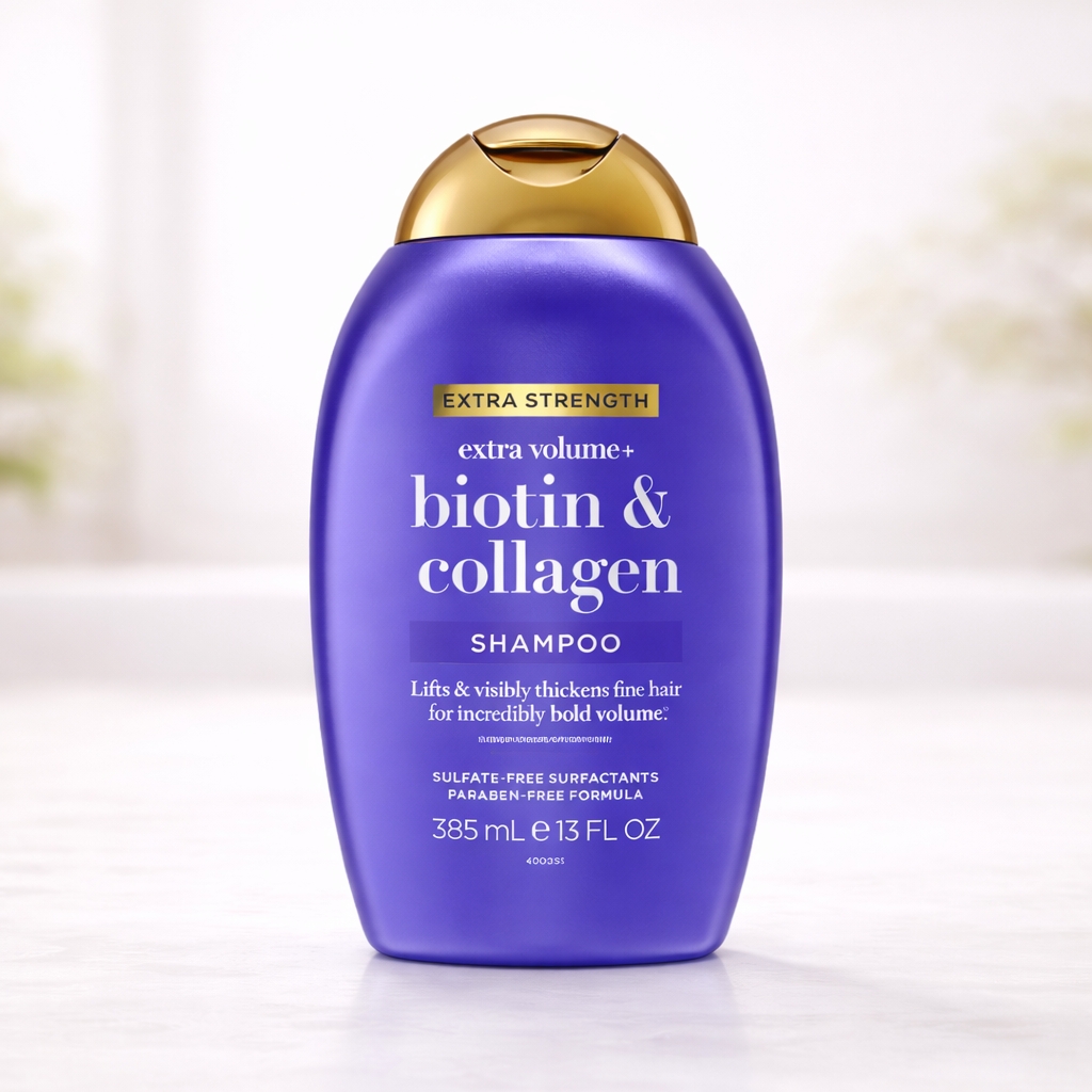 OGX BIOTIN & COLLAGEN SHAMPOO 385ML