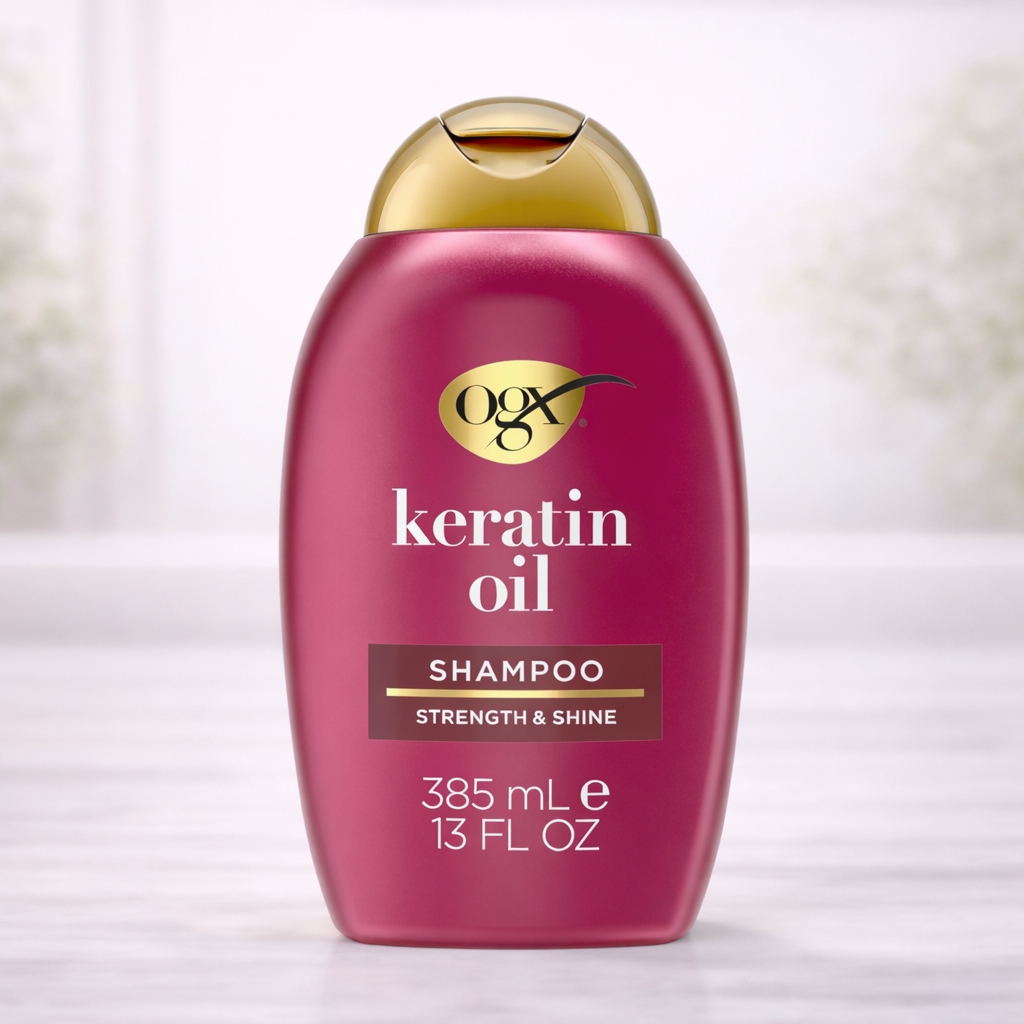 OGX KERATIN OIL SHAMPOO 385ML