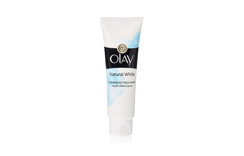 OLAY NATURAL WHITE FACE WASH 100G