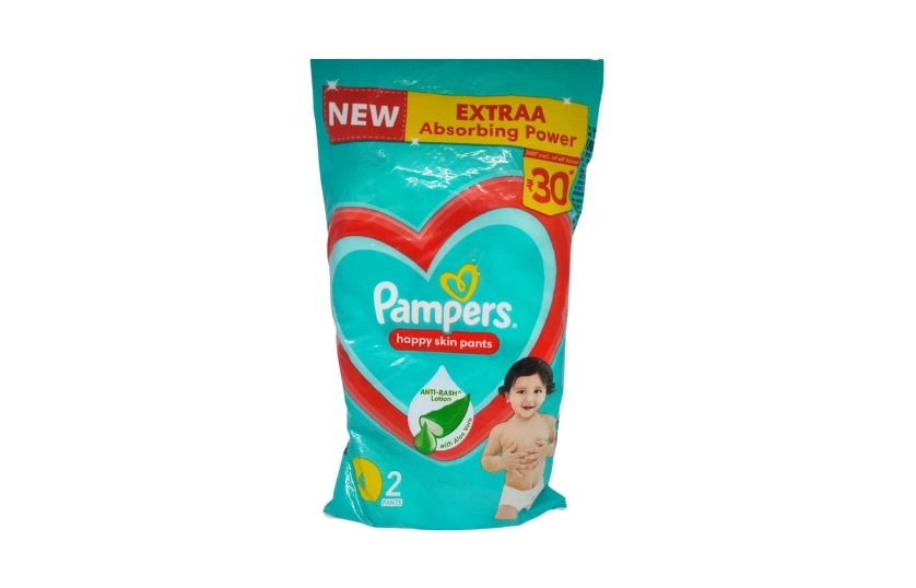 PAMPERS HAPPY SKIN PANTS ( L ) 2 40G