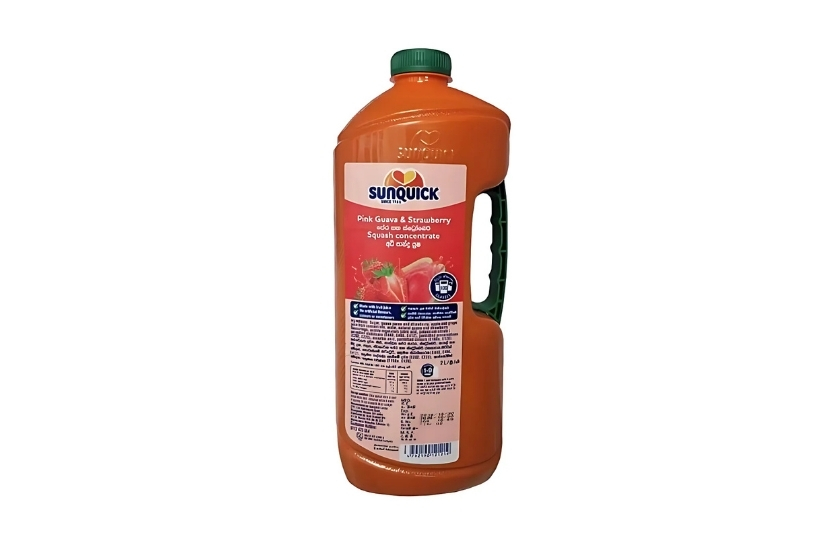  SUNQUICK PINK GUAVA & STRAWBERRY SQUASH  2L