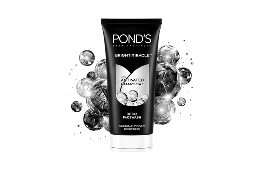 POND'S ACTIVATED CHARCOAL FACE WASH 100ML