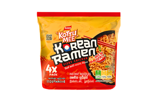 PRIMA KOTTU MEE KOREAN RAMEN 4X PACK