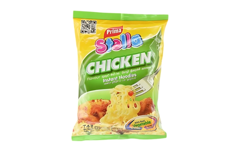 PRIMA STELLA INSTANT NOODLES CHICKEN 74G