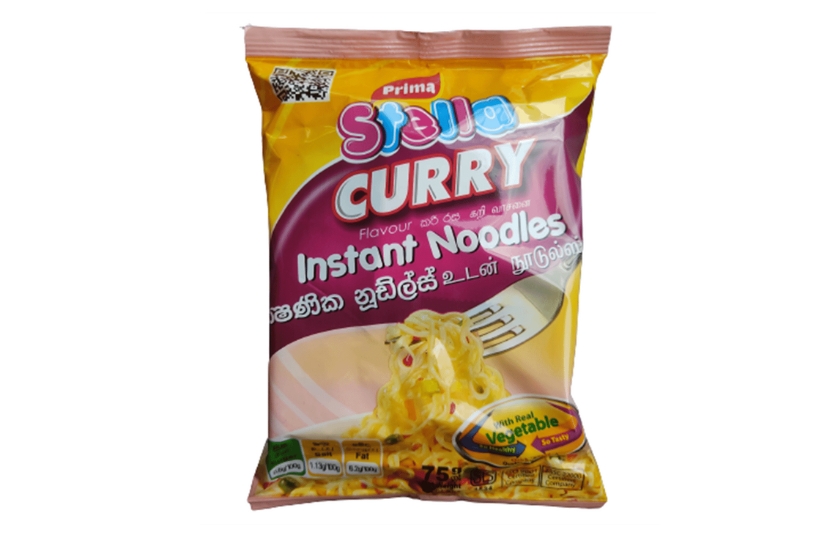 PRIMA STELLA NOODLES CURRY FLAVOUR 75G