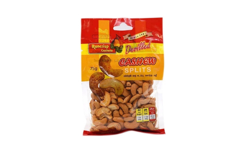 RANCRISP CASHEW DEVILLED SPLITS 100G
