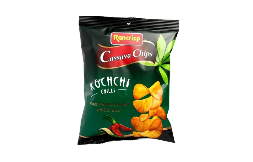 RANCRISP CASSAVA CHIPS KOCHCHI CHILLI 100G