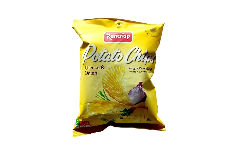 RANCRISP  CHEESE & ONION POTATO CHIPS 60G