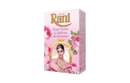 RANI SANDAWOOD WITH ROSE WATER & SAFFRON 