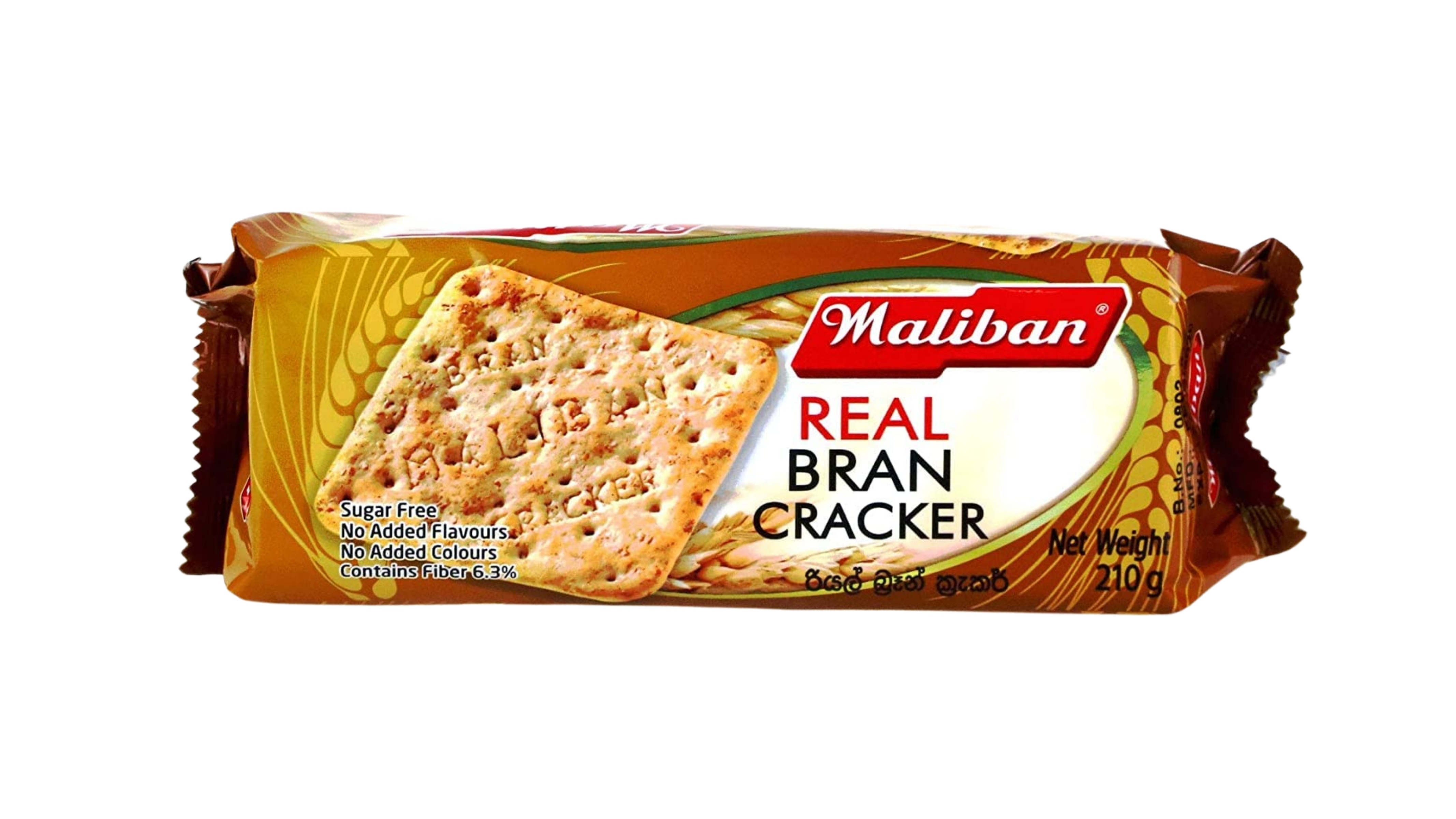 REAL BRAN CRACKER 210G