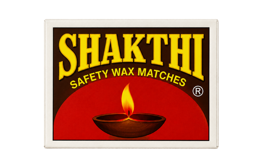 RED LIGHT/ SHAKTHI SAFETY WAX MATCHES