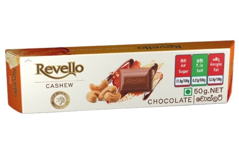 REVELLO CHOCOLATE CASHEW 50G