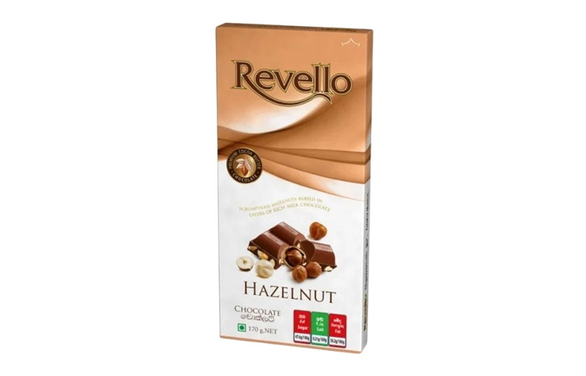 REVELLO HAZELNUT CHOCOLATE 170G