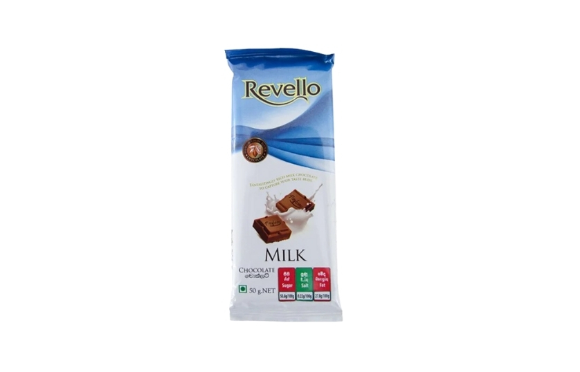 REVELLO MILK CHOCOLATE 50G