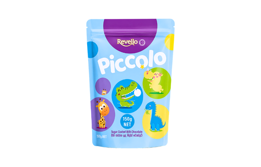 REVELLO PICCOLA SUGAR COATED MILK CHOCOLATE 150G