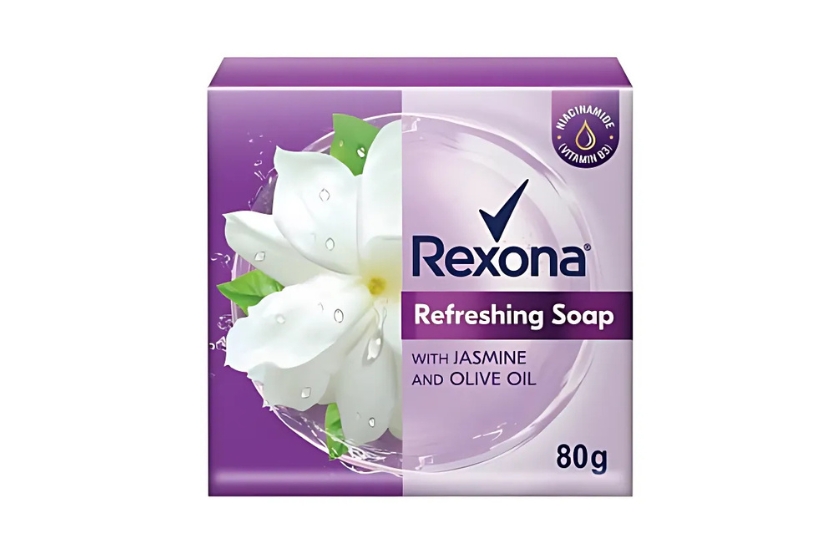 REXONA JESMINE AND OLIVE OIL SOAP  80G