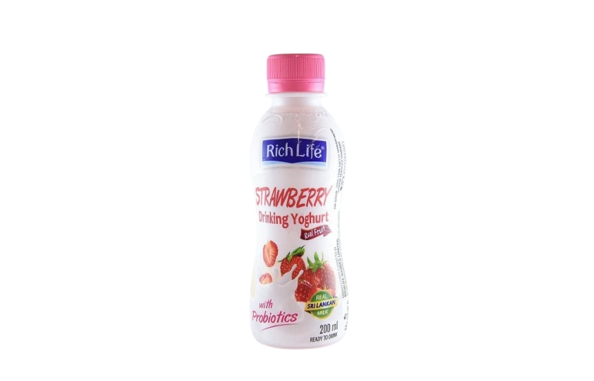 RICHLIFE STRAWBERRY DRINKING YOGHURT 180ML