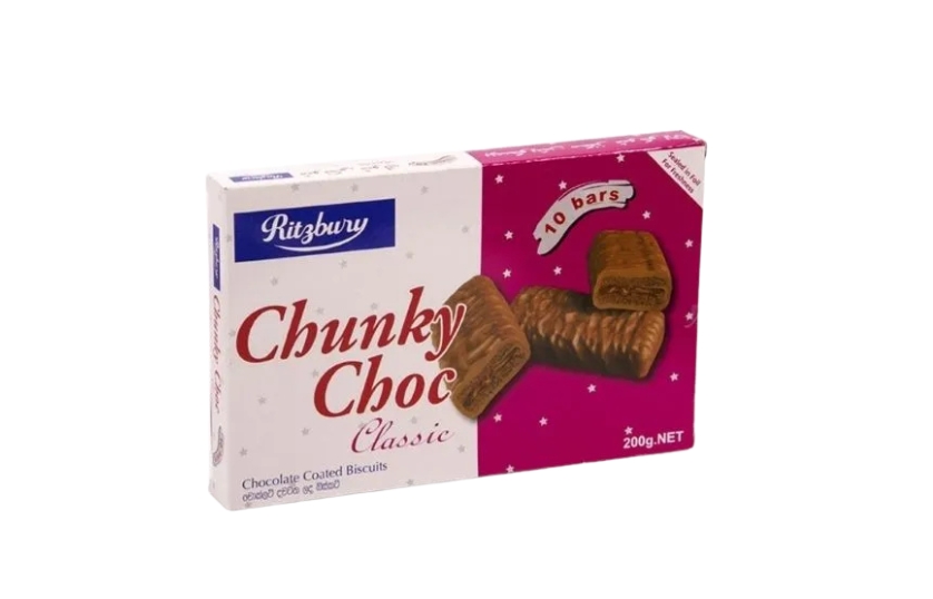 RITZBURY CHUNKY CHOC CLASSIC 200G