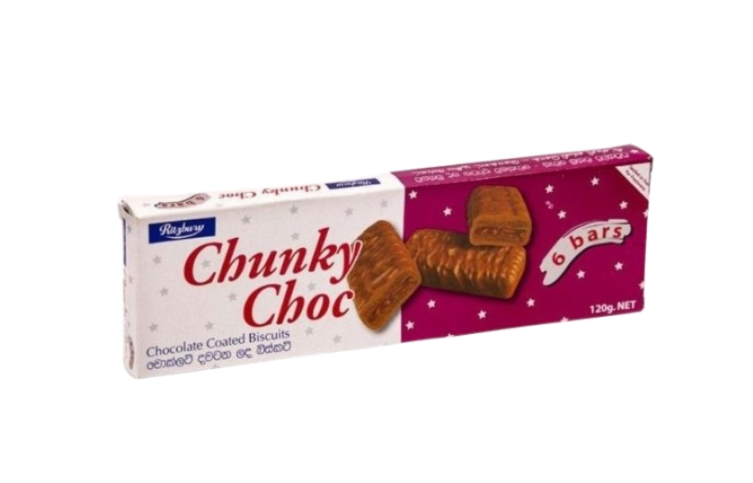 RITZBURY CHUNKY CHOC CLASSIC 120G
