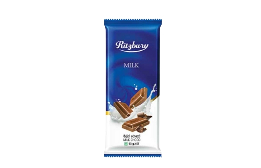 RITZBURY MILK CHOCO 93G