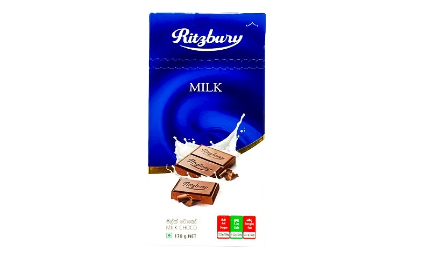 RITZBURY  MILK 170G