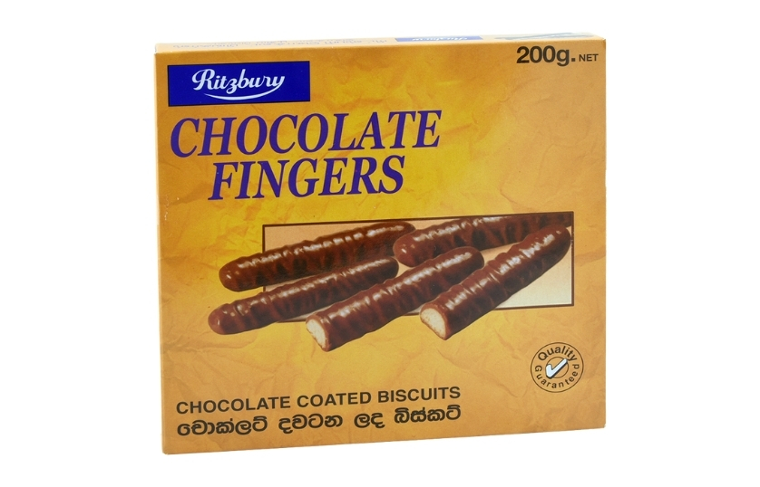 RITZBURY CHOCOLATE FINGERS 200G