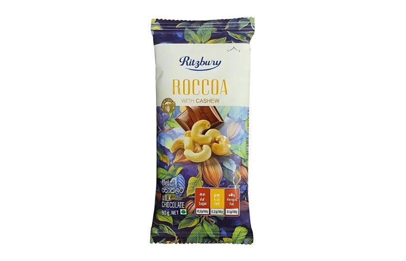 RITZBURY ROCCOA WITH CASHEW 90G