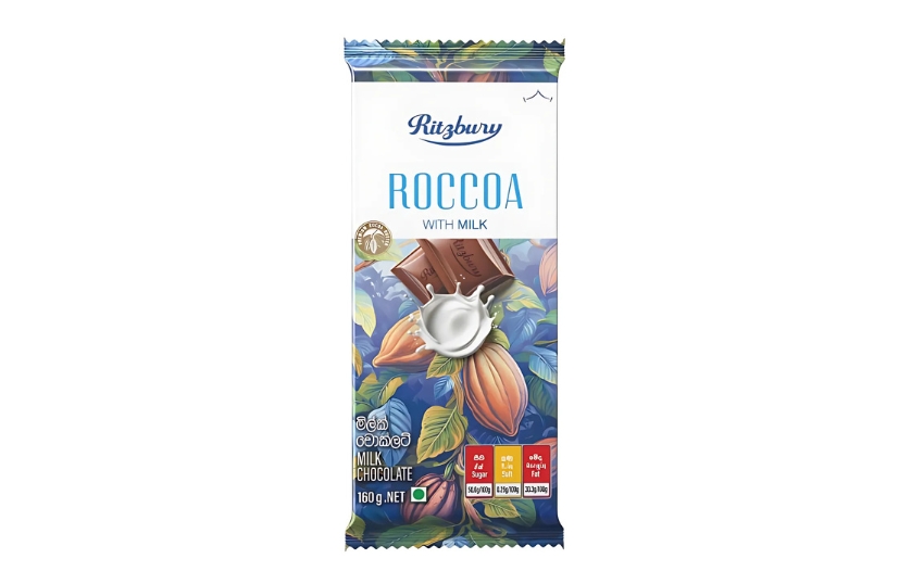 RITZBURY ROCCOA WITH MILK 160G
