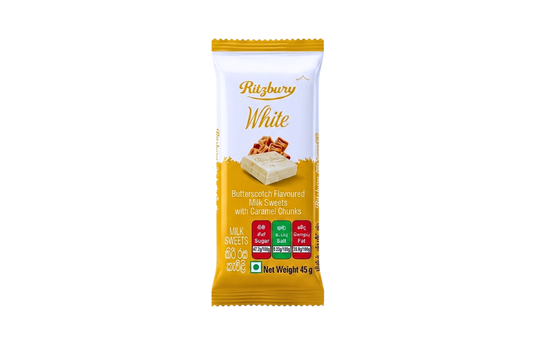 RITZBURY WHITE CARAMEL 45G