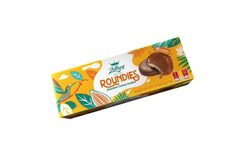 ROUNDIES CHOCOLATE COATED COOKIES 100G