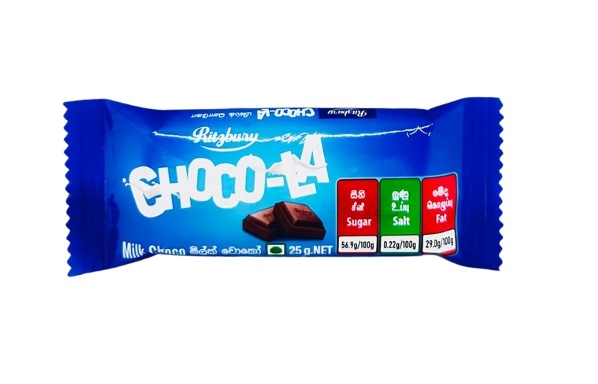 RITZBURY CHOCO‑LA 25G