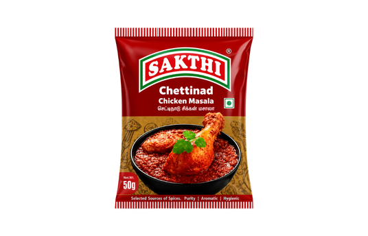 SAKTHI CHETTINAD CHICKEN MASALA 50G