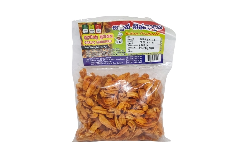 SANDUN GARLIC MURUKKU 100G.