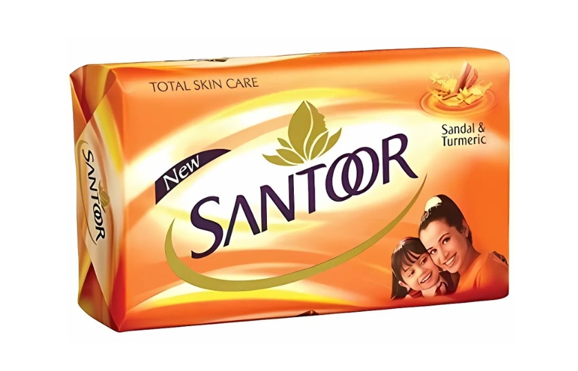 SANTOOR SANDAL & TURMERIC SOAP 100G