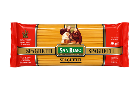 SAN REMO PASTA SPAGHETTI 500G