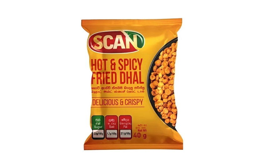 SCAN HOT & SPICY FRIED DHAL 40G