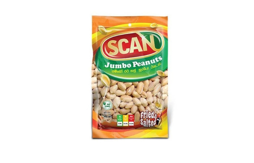 SCAN JUMBO PEANUTS FRIED & SALTED 15G