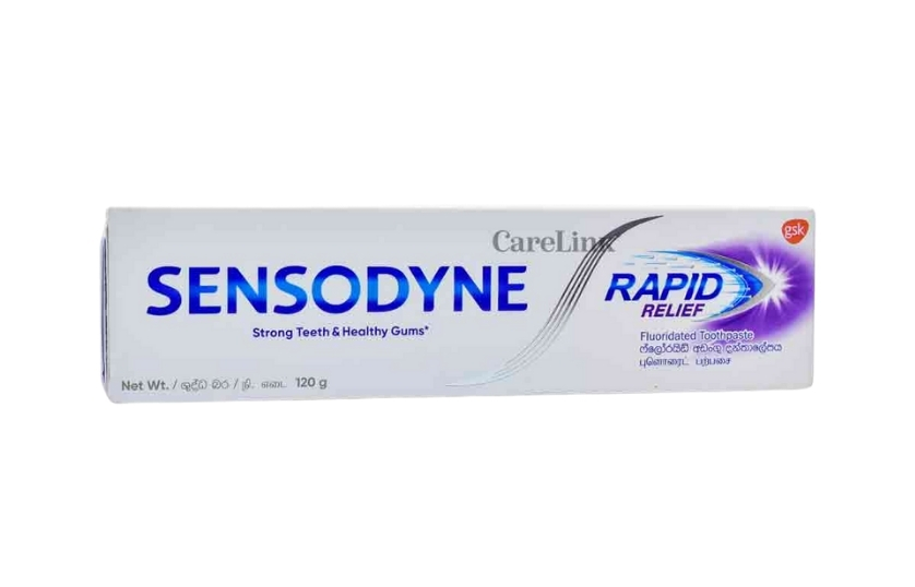 SENSODYNE RAPID RELEIF TOOTHPASTE 120G