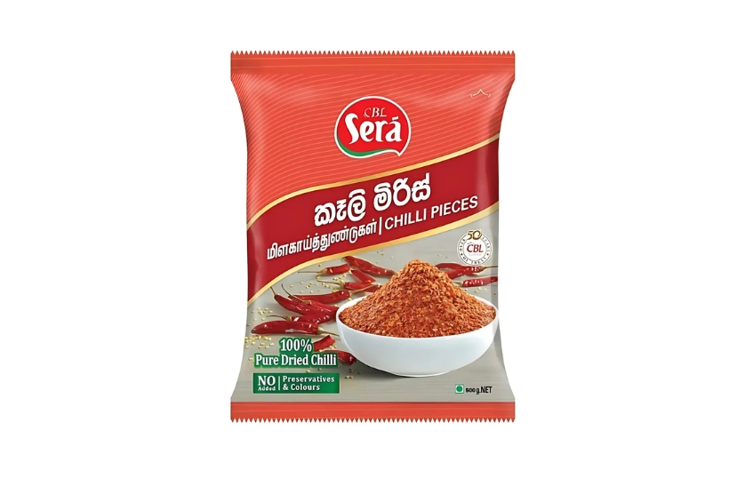 SERA CHILLI PIECES 500G